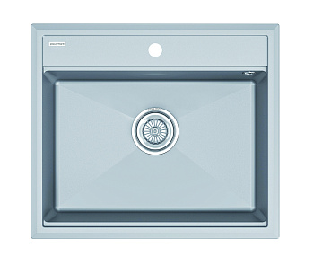 Кухонная мойка Paulmark STEPIA 60 PM115951-GRM 60х50 цвет серый